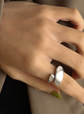 韩式休闲时尚气质大方开口戒指