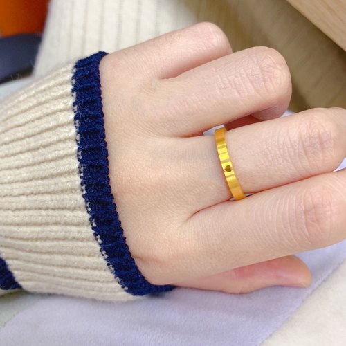 气质轻奢韩版男女戒指轻奢