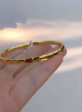 纯手工轻奢大方气质灵蛇手镯