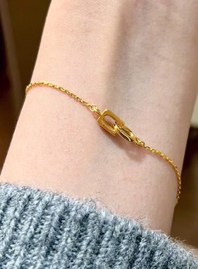 可水洗自制小宝环手链