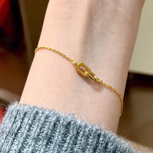 可水洗自制小宝环手链