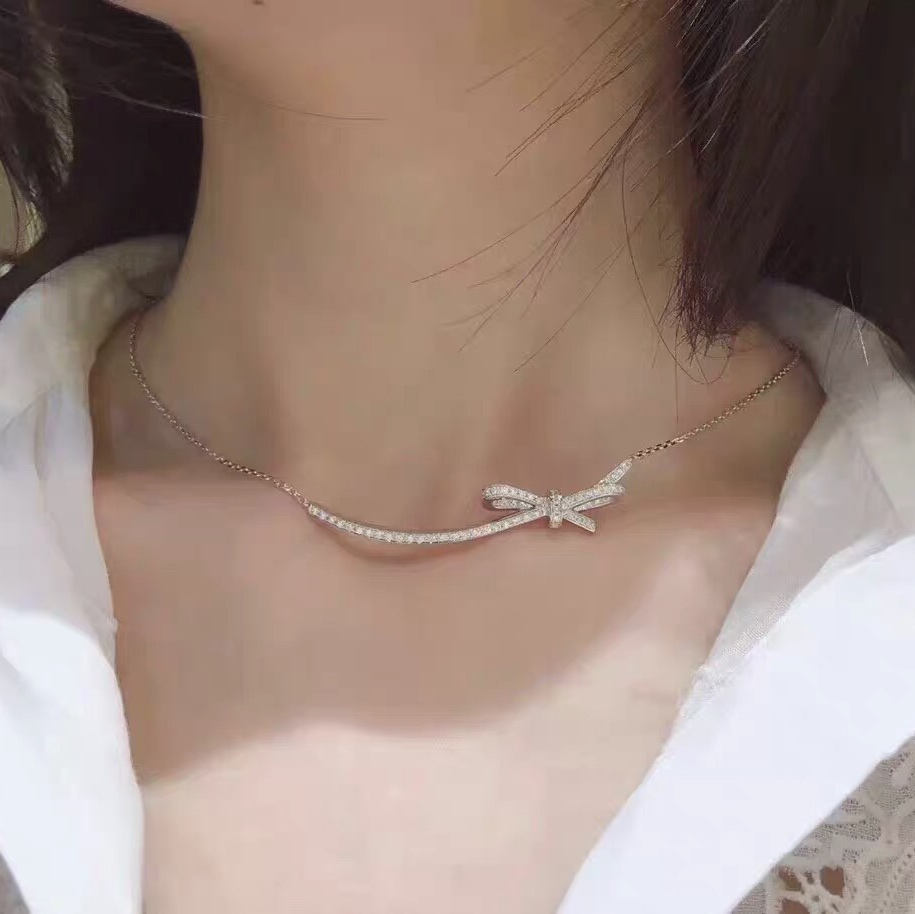 925纯银微笑笑脸项链INS潮网红