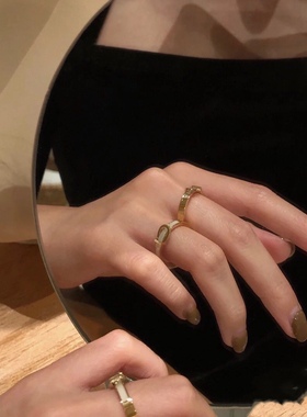 轻奢小众设计气质高级ins戒指
