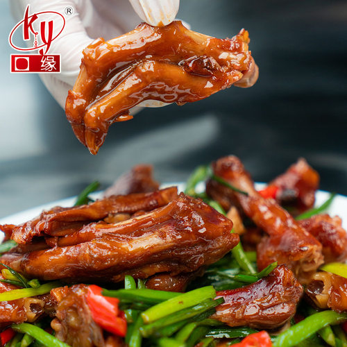 口缘鹅爪酱卤鹅掌鹅掌