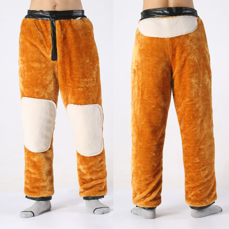 man winter Windbreak pu locomotive Leather pants motorcycle Middle and old age Plush thickening keep warm Easy cycling Paigein the Men's clothing, Lederhosen  category - from Buy2taobao.com to provide professional Taobao agent buy service