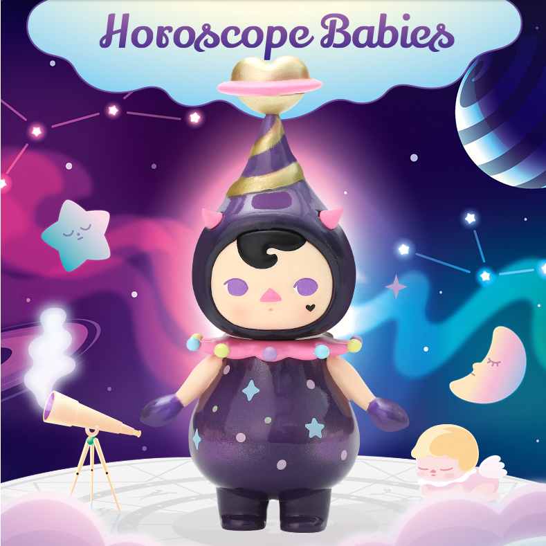 毕奇精灵星座系列泡泡玛特
