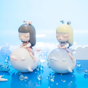 可米生活kemelife白夜童话贾晓鸥海洋之歌晨星曦海豚骑鲸鱼女孩