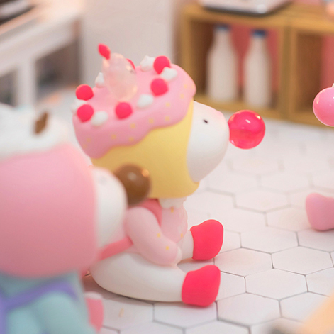 寻找独角兽甜品吐泡泡少女心公仔