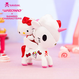 正品淘奇多奇tokidoki独角兽与hello kitty朋友们三丽鸥联名盲盒