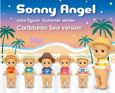 正版sonny angel 2016 加勒比 海盗夏日海滩系列 草帽 黑娃~