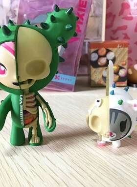 正品淘奇多奇Tokidoki XXray系列 jason Freeny艺术家半剖合作款