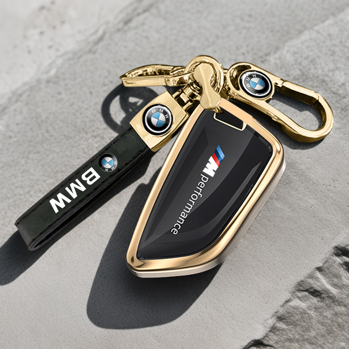 26款宝马5系钥匙套530五系x5新x1扣525车x3铝壳x7三3系i5金属扣男