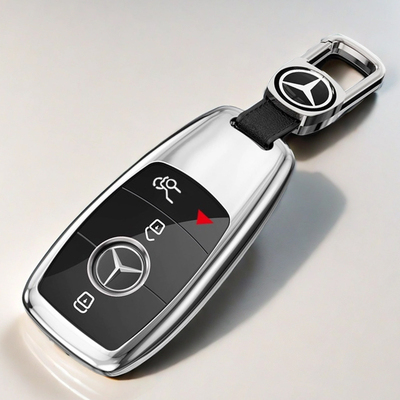 金属壳奔驰高级感钥匙套热销款扣