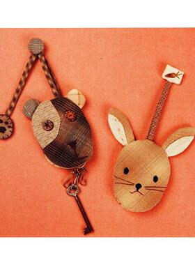 图纸 手工布艺DIY 实物1:1图纸T954 两个日文图纸复印件 没成品