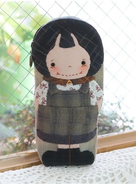 只卖图纸手工布艺DIY 实物1:1图纸 t169小萌男孩 女孩   不是成品