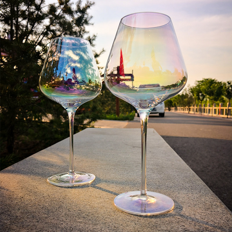 抖音七彩变色创意个性酒杯杯网红