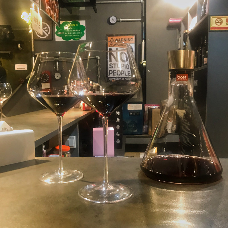 2个一对创意家用特大水晶红酒杯