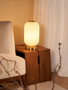 德国伯曼新中国风创意卧室床头台灯斯堪的纳维亚装饰无障碍豪华灯