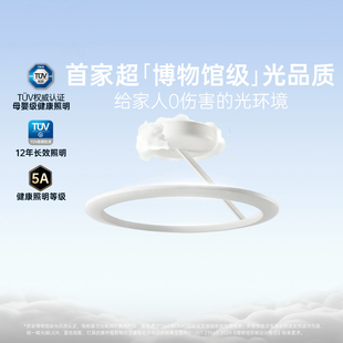 德国柏曼天使环母婴灯护眼儿童房卧室现代简约漫反射婴儿吸顶灯具