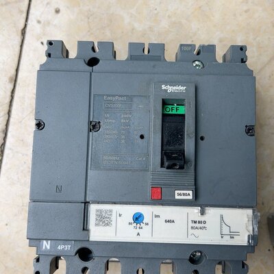 议价塑壳断路器CVS100FCVS100F 4P 63ACVS100F 4P 100A