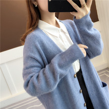 2019年秋装 外套潮 毛衣女上衣初秋网红百搭针织开衫 新款 早秋款 女装