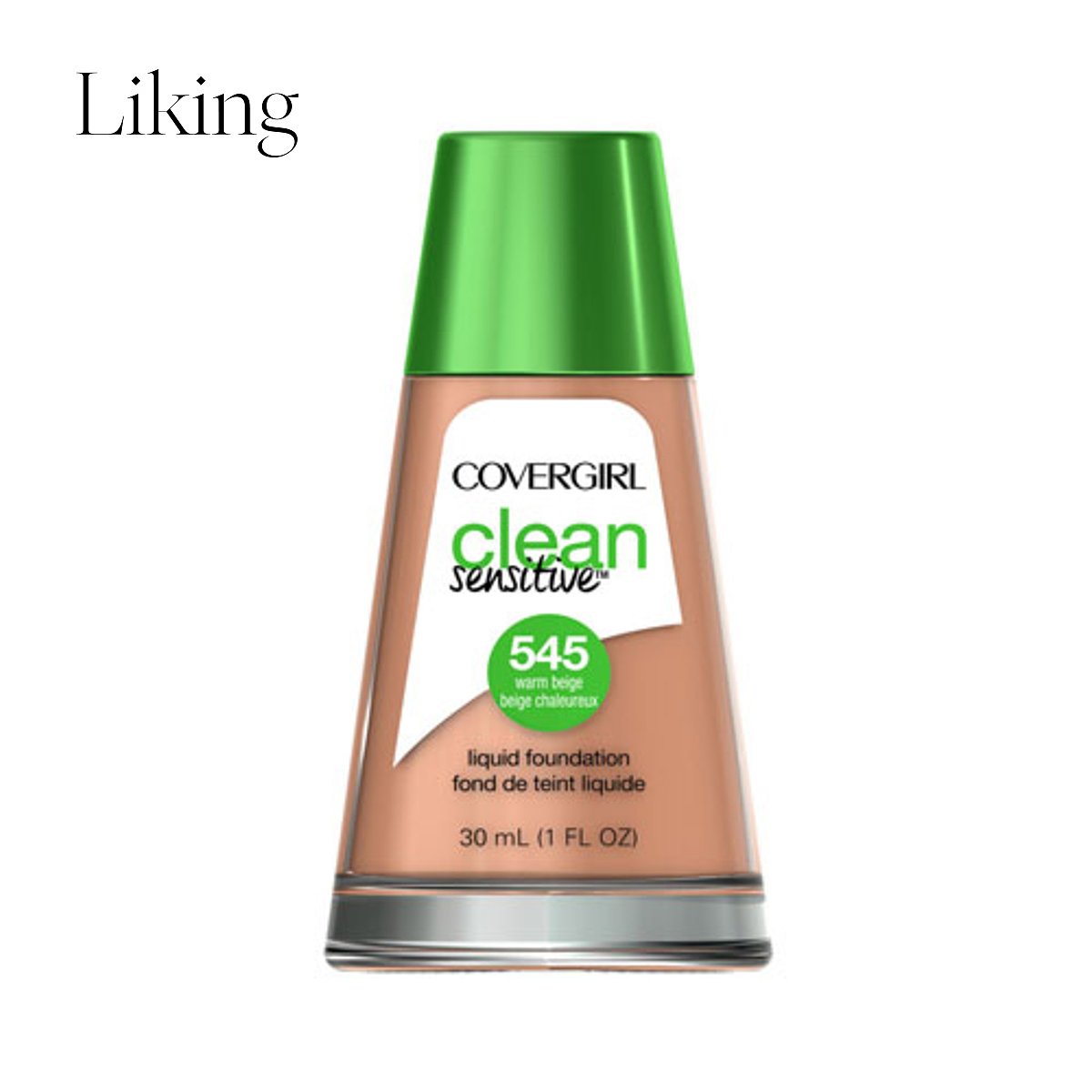 covergirl ·âÃæÅ®ÀÉClean·Ûµ×Òº Ãô¸Ð¼¡ÊÊÓÃ545WarmBeige30ml