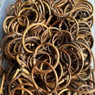 原创设计复古测量民族风圈口可调节鸡血藤 直播专属