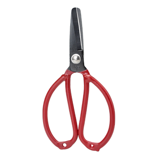 大吉圆头剪刀安全防刺平头家用钝头剪工业大头皮革剪监狱可用限位