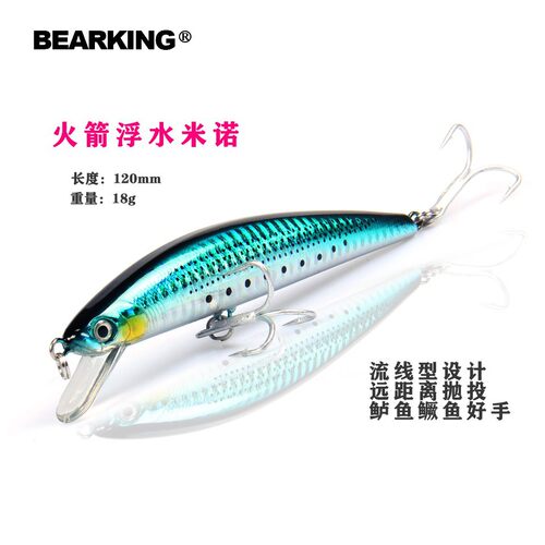 熊王BEARKING路亚饵米诺