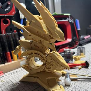 SGK 复刻 LabZero 1/35 巴巴托斯天狼座狼王GK头像头雕胸像带灯组