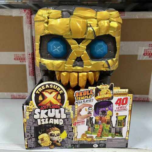 骷髅岛巨型神殿黄金宝藏外星人