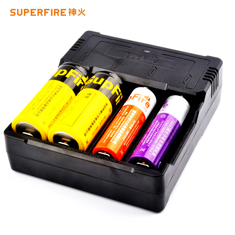 神火supfire四槽智能充电器