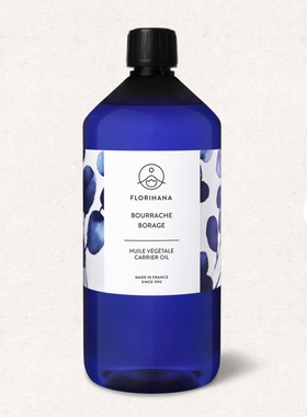 代購法国Florihana Borage 有机琉璃苣油 1000ml