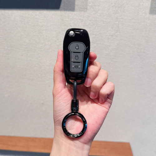 适用福特钥匙套福睿斯福克斯翼博蒙迪欧翼虎锐界嘉年华探险者扣壳