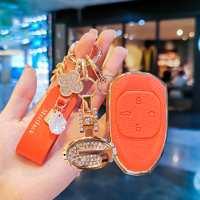 广汽传祺影豹钥匙套j15传奇16壳gs8二代gs3影速影酷m8宗师E9包扣