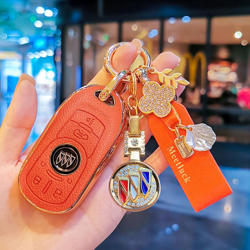 2022款别克GL8钥匙套ES陆尊车653T豪华版艾维亚版GL8胖头鱼壳包扣