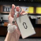 专用于问界M7卡片钥匙套问界M5保护壳M9高档包AITO挂扣内饰品男女