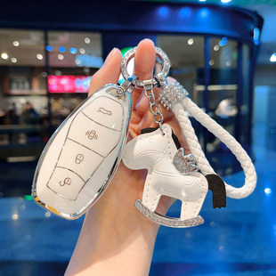 适用于25款红旗h5钥匙套2025款hs5汽车h9女hs3专用h6壳hs7包phev