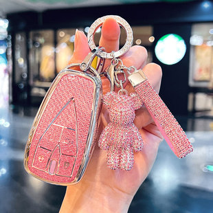 长安cs75plus钥匙套univ逸动unit车cs55欧尚z6三代二逸达扣x5女士