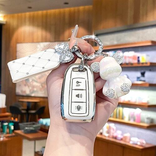 适用豪爵lumi125摩托车钥匙套新款ADX125踏板锁匙遥控包男女壳扣