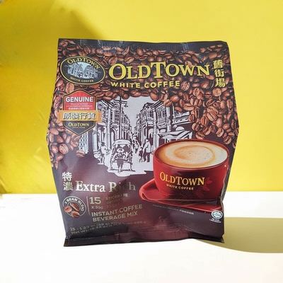 OLDTOWN白咖啡特浓15条装