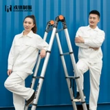 Мужской осенний хлопковый комбинезон, износостойкий лонгслив, нарукавники, комплект, увеличенная толщина, защита от ожогов