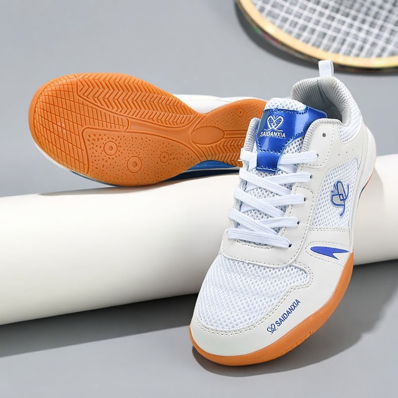 25外贸捡漏减震男女乒乓球鞋软底网面透气防汗专业训练运动鞋
