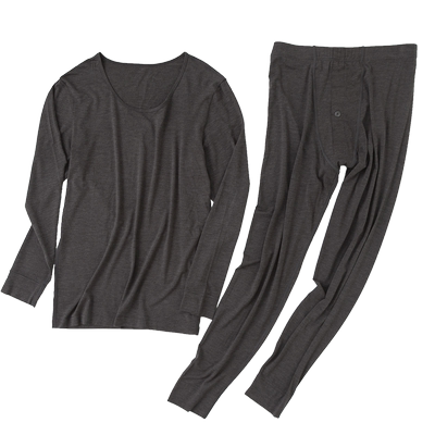 庄泰莫代尔秋衣秋裤超薄大圆领