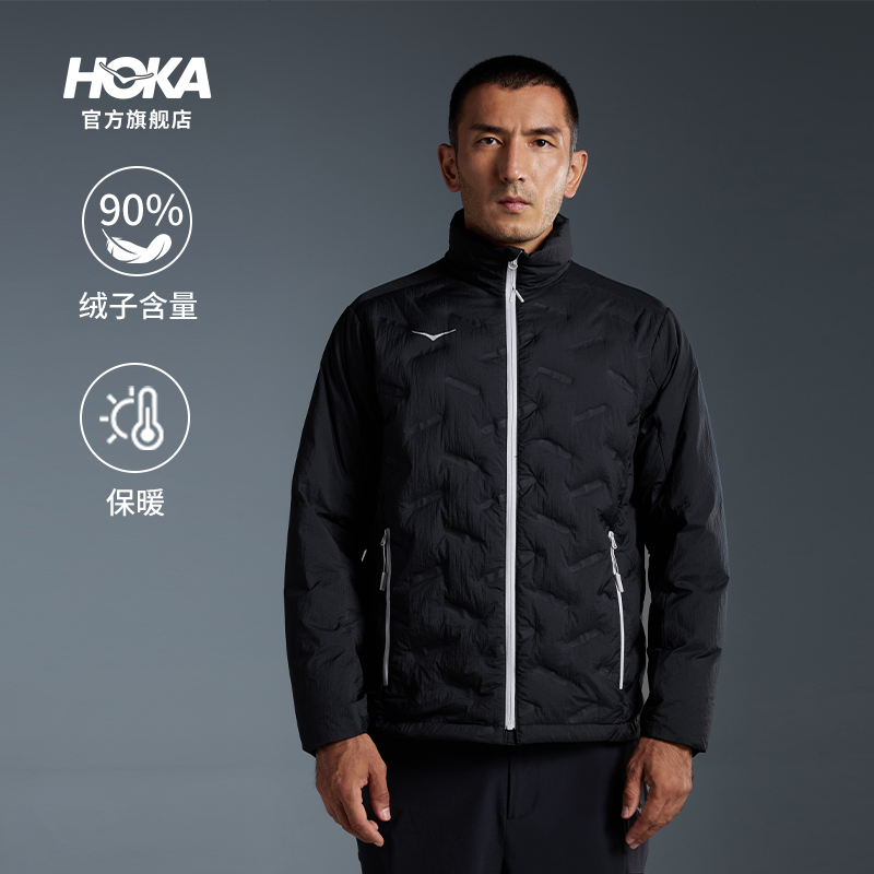 HOKA户外轻量羽绒衣夹克