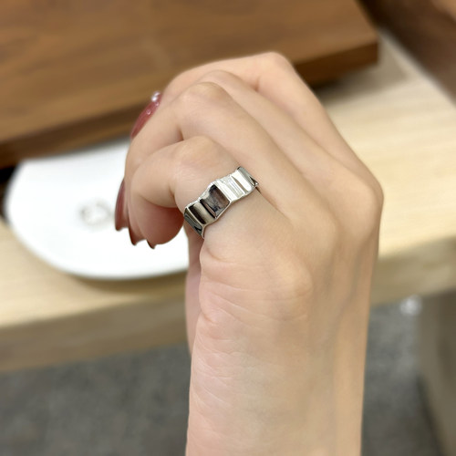 MISSJOJOS925银戒指尾戒