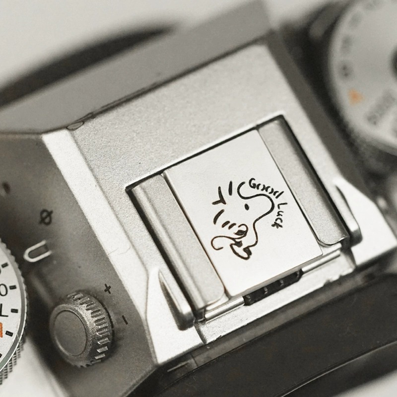 史努比卡通热靴盖装饰索尼金属