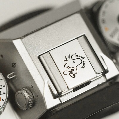 史努比卡通热靴盖装饰索尼金属