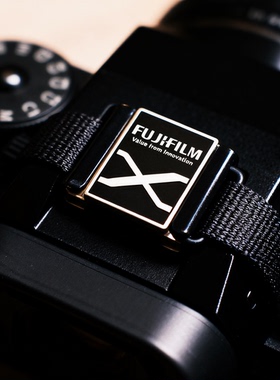 富士热靴盖黄铜保护盖适用于富士x100vi xt4 xt3 gfx100相机配件