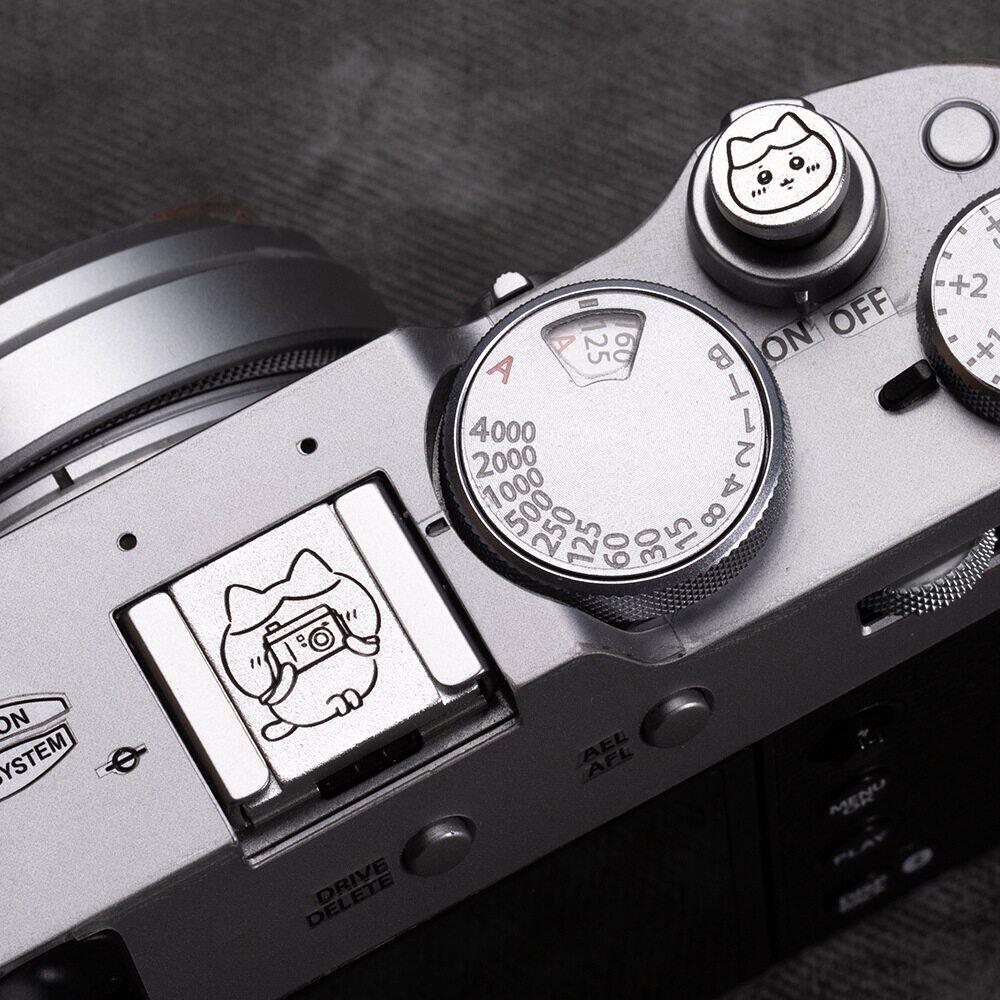 适用富士XT5/XT30/X100VI/XE5/XM5/XT50/XPRO2尼康ZF快门热靴盖